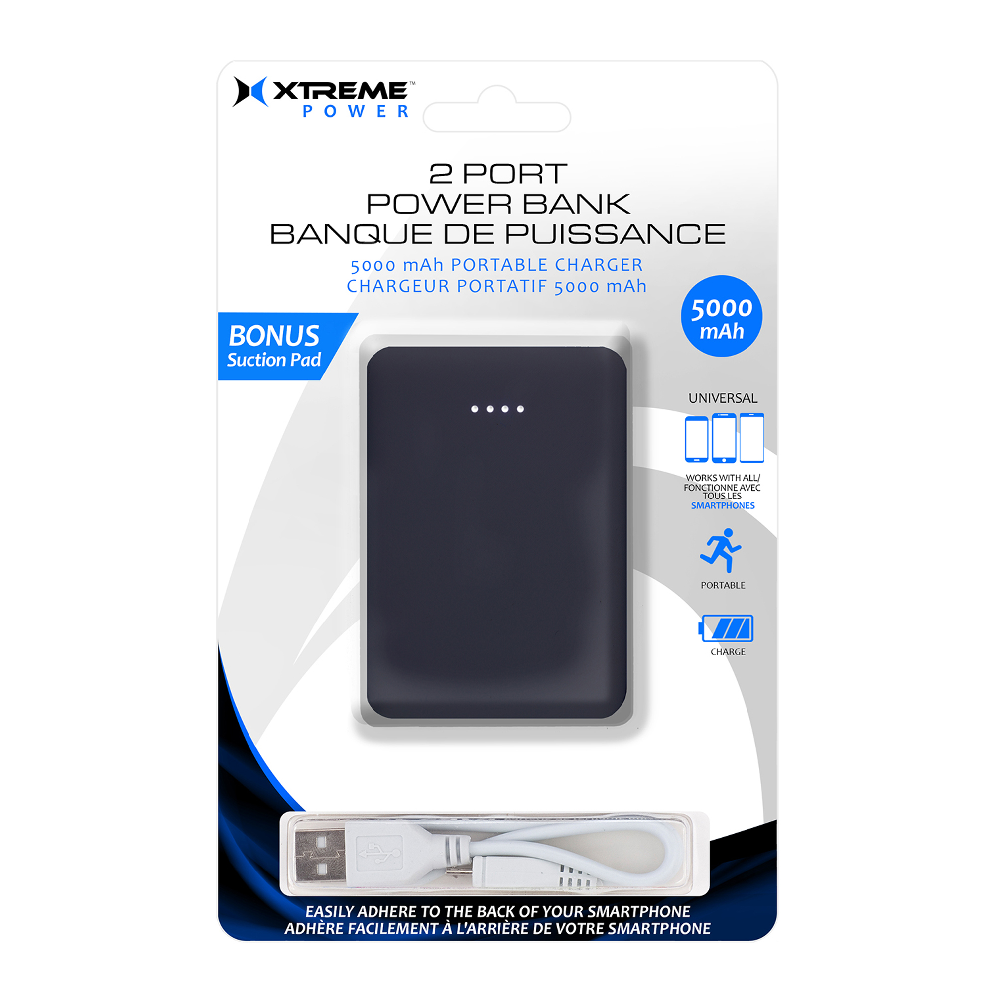 Dual Port Power Bank 5000mAh