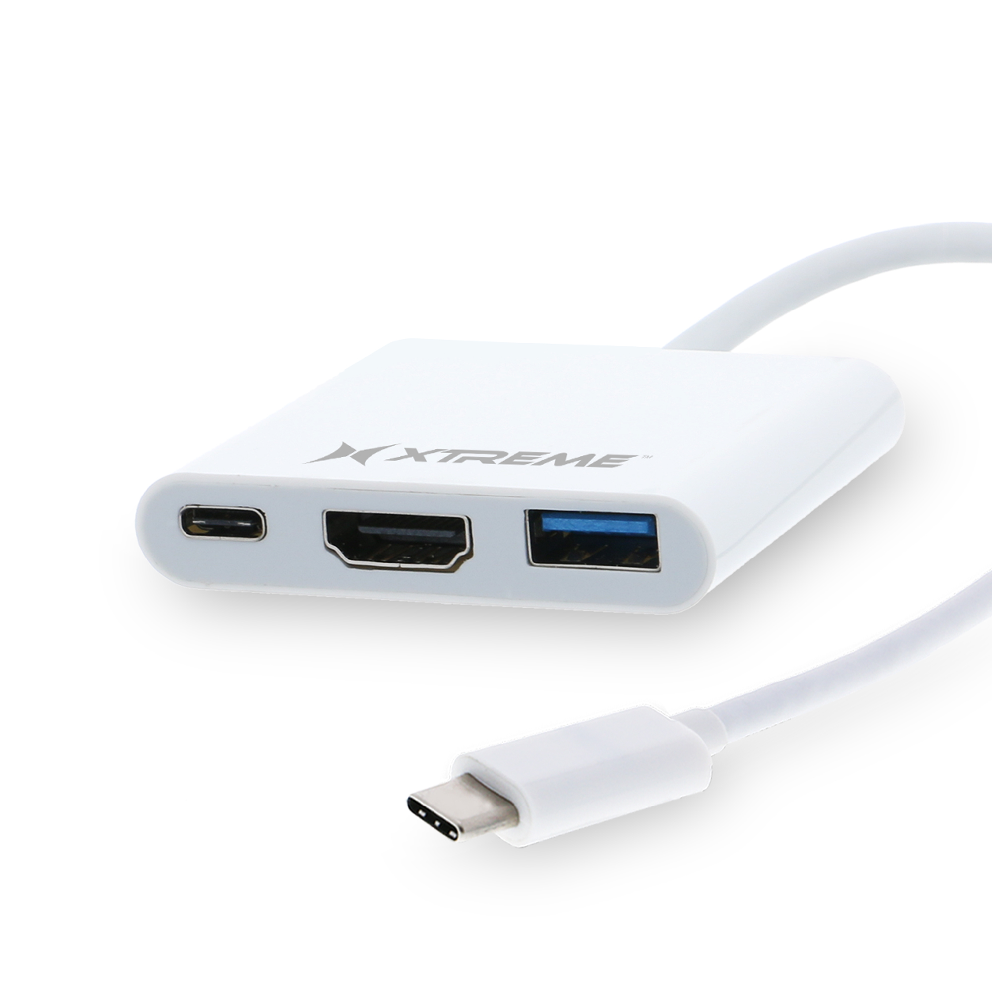 Micro Connectors, Inc USB-C to HDMI/USB A 3.0/USB-C Multiport Adapter  USB31-UCHDMIU3 - The Home Depot