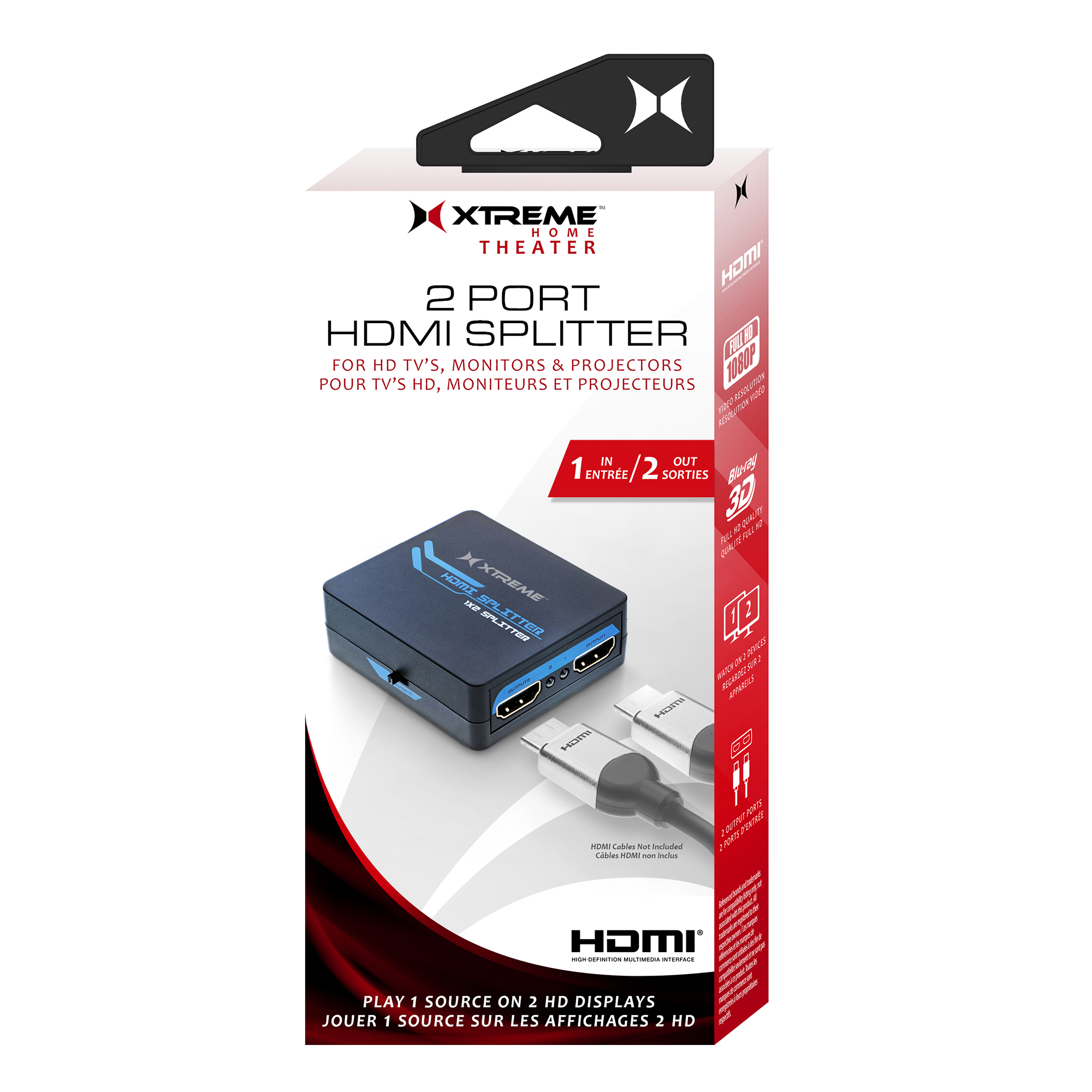 billig Svømmepøl Forvent det Dual-Port HDMI Splitter | Xtreme Cables