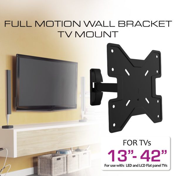 XMB1-0126-BLK_Full Motion TV Mount-2