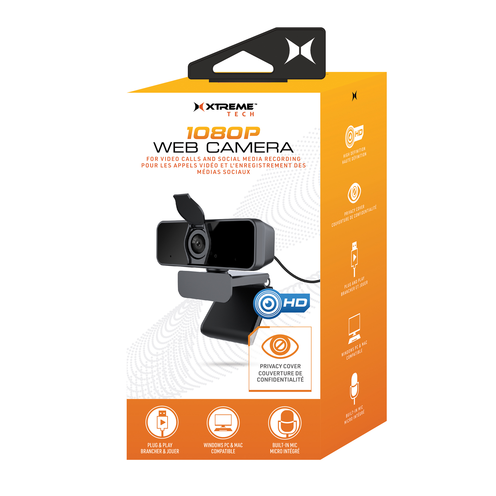 Webcam para PC Full HD de 1080P