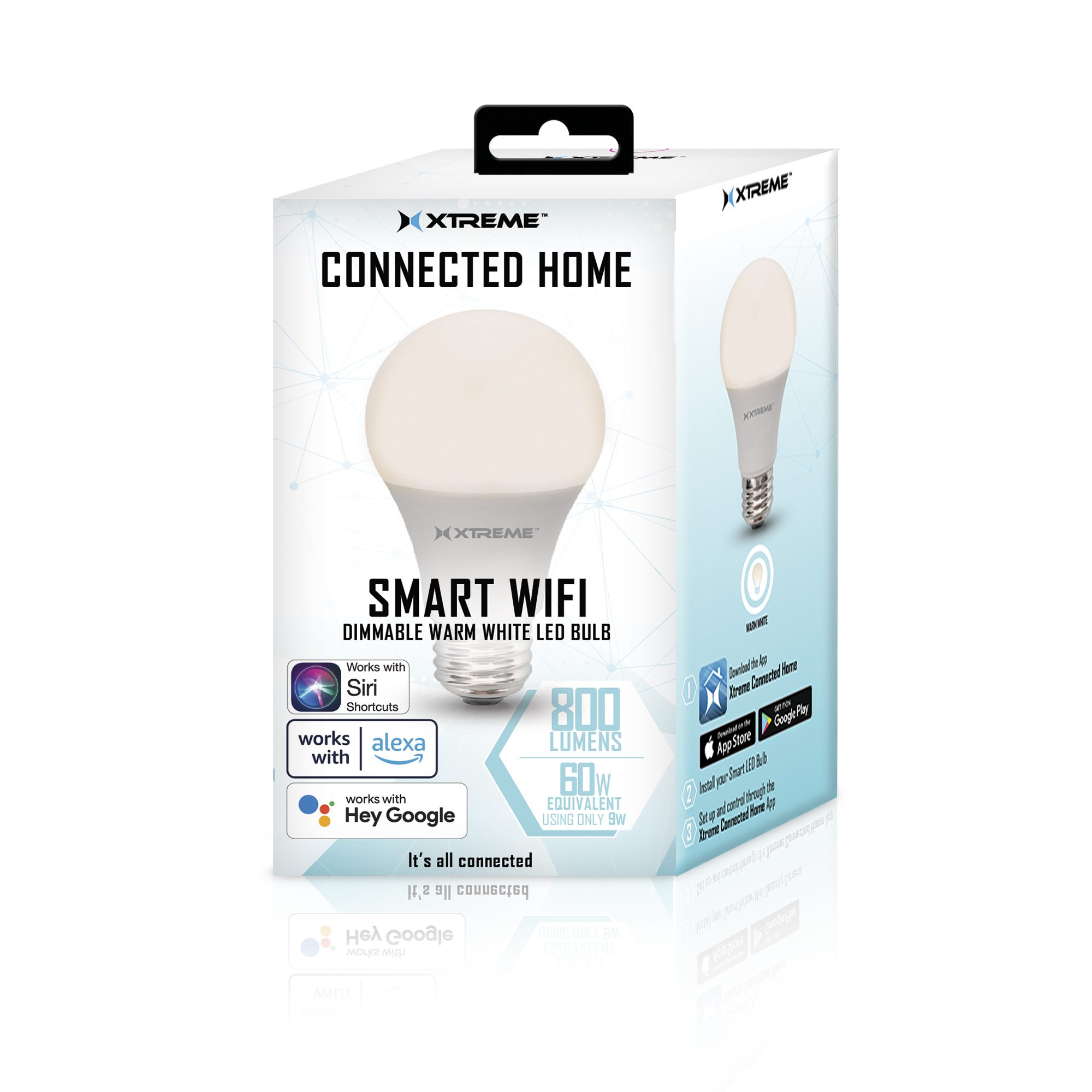 Lampadina LED WiFi Smart, E27 A70 1521Lm